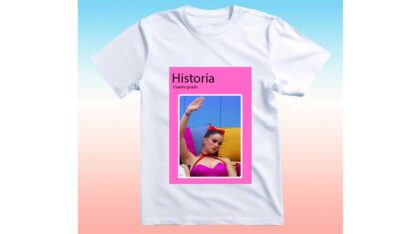 playera gala montes libro de historia rosa camiseta negra gala montes fans playera frase historia moda rebelde