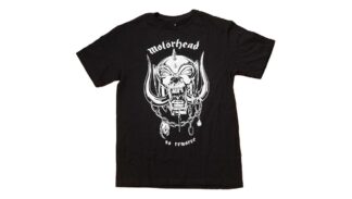 Playera Warpig Motörhead con diseño Snaggletooth y texto No Remorse