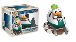 Matterhorn Bobsleds Attraction and Donald Duck POP!
